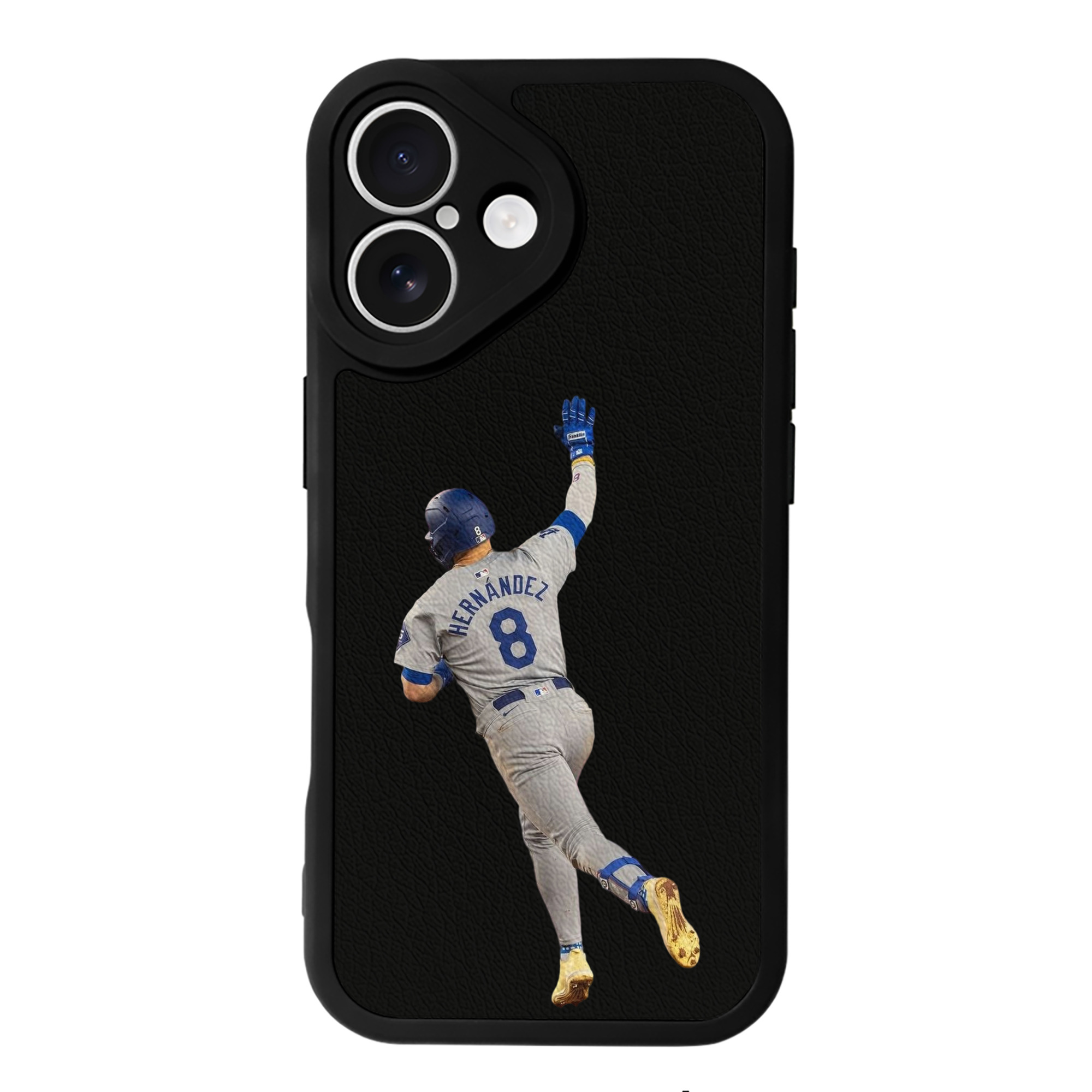  IPhone 16 Silicone Leather Case – UV Print, Lambskin Texture – Perfect Fit, Wireless Charging Compatible, Scratch Resistant, Precise Cutouts – Stylish Protection For IPhone 16